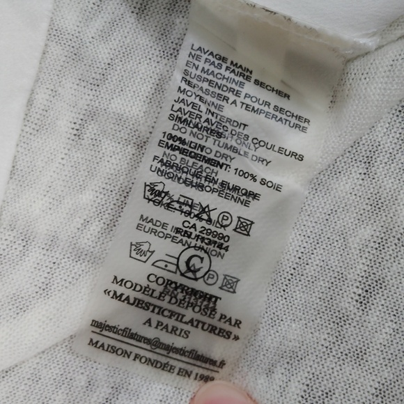 Majestic Filatures Silk And Linen Sleeveless Top - Picture 10 of 10